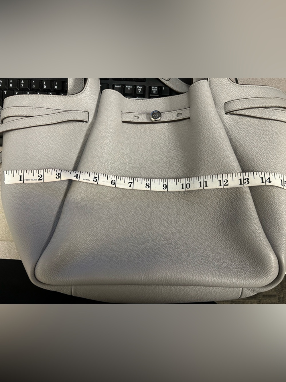 Tory Burch Romy leather tote NWT